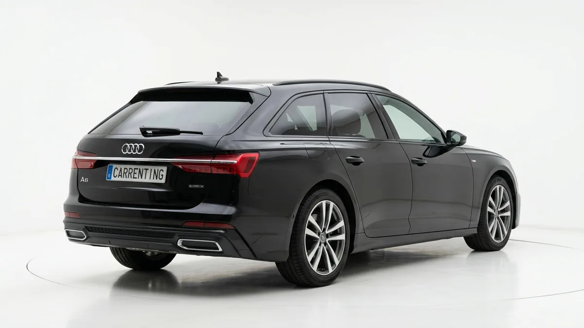 Audi RS6 Avant TFSI Quattro en renting — Trasera