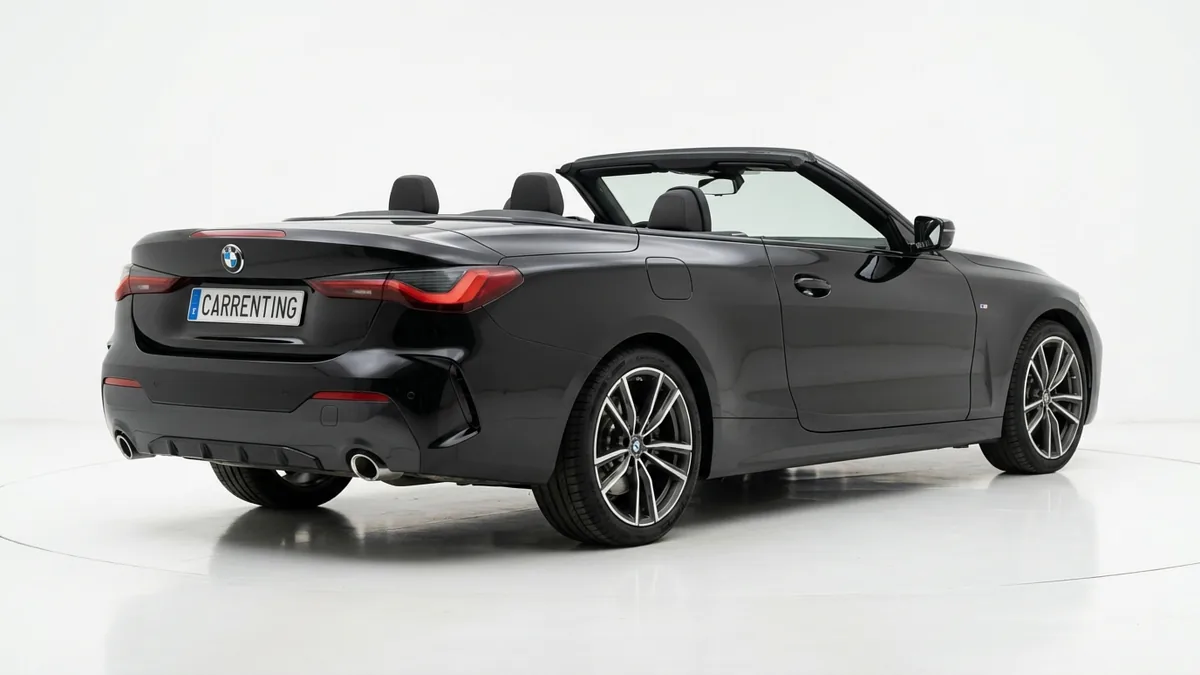 BMW Serie 4 420i Cabrio en renting — Lateral