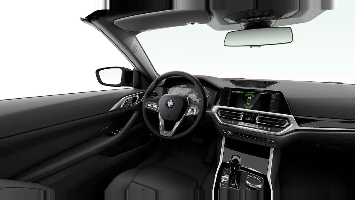 BMW Serie 4 420i Cabrio en renting — Trasera