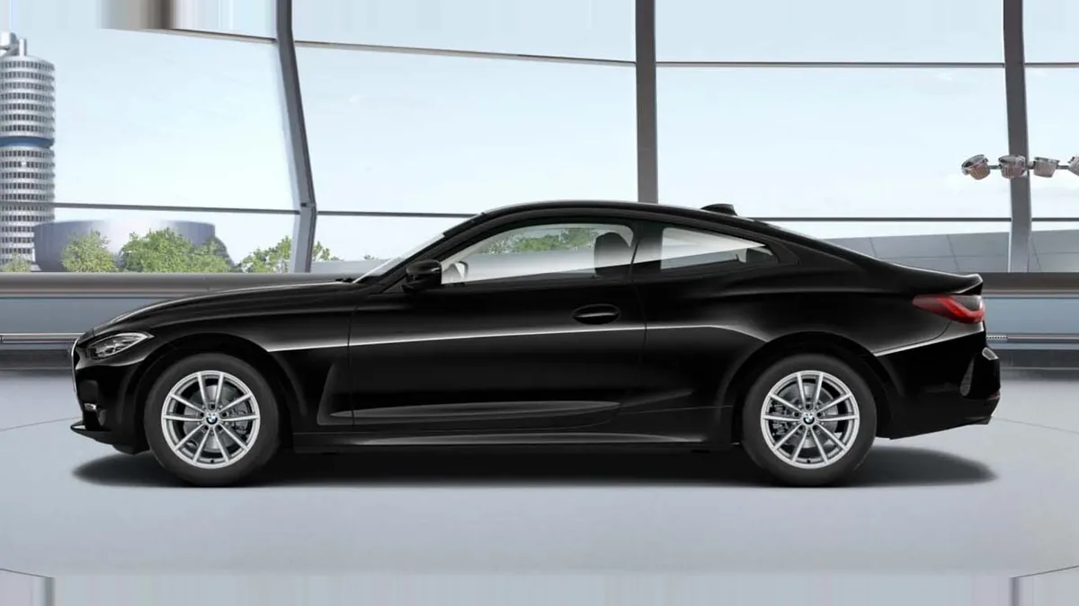 BMW Serie 4 430i xDrive Coupé en renting — Delantera