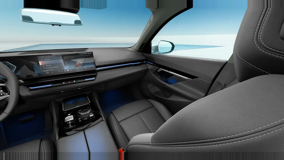 BMW Serie 5 520d en renting — Trasera