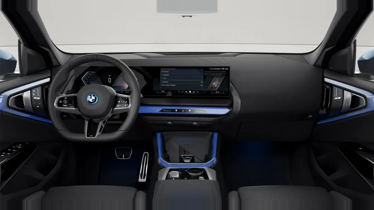 BMW X3 30e xDrive en renting — Delantera