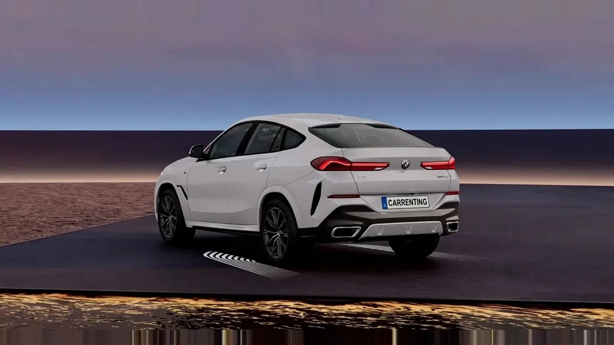 BMW X6 xDrive30d M Sport en renting — Lateral