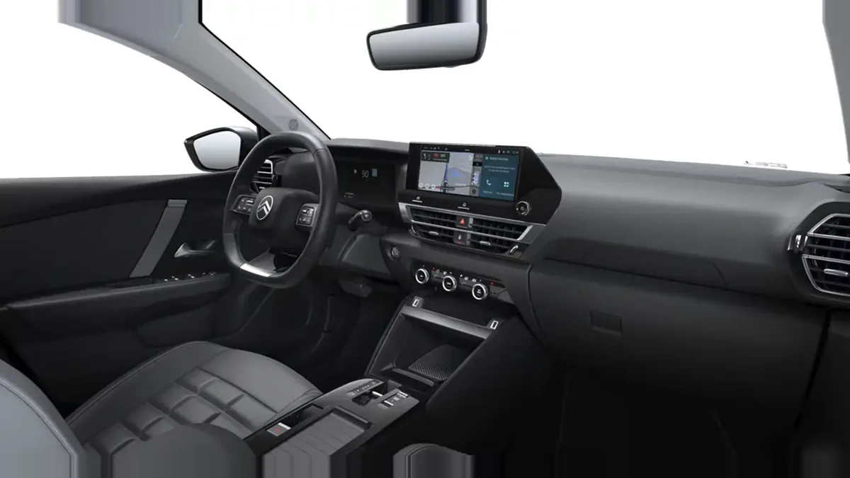 Citroën C4 Hybrid e-DCS6 Max 145CV en renting — Interior