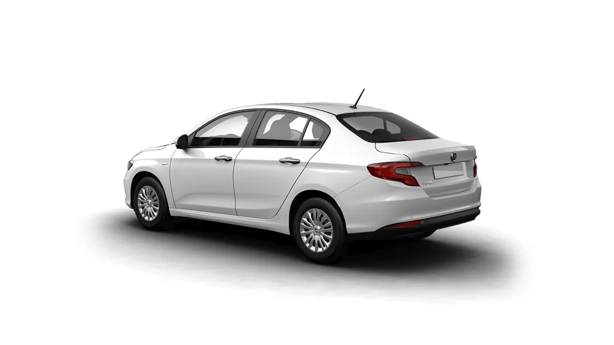 Fiat Tipo Sedán 1.6 Diésel 96kW (130CV) en renting — Trasera