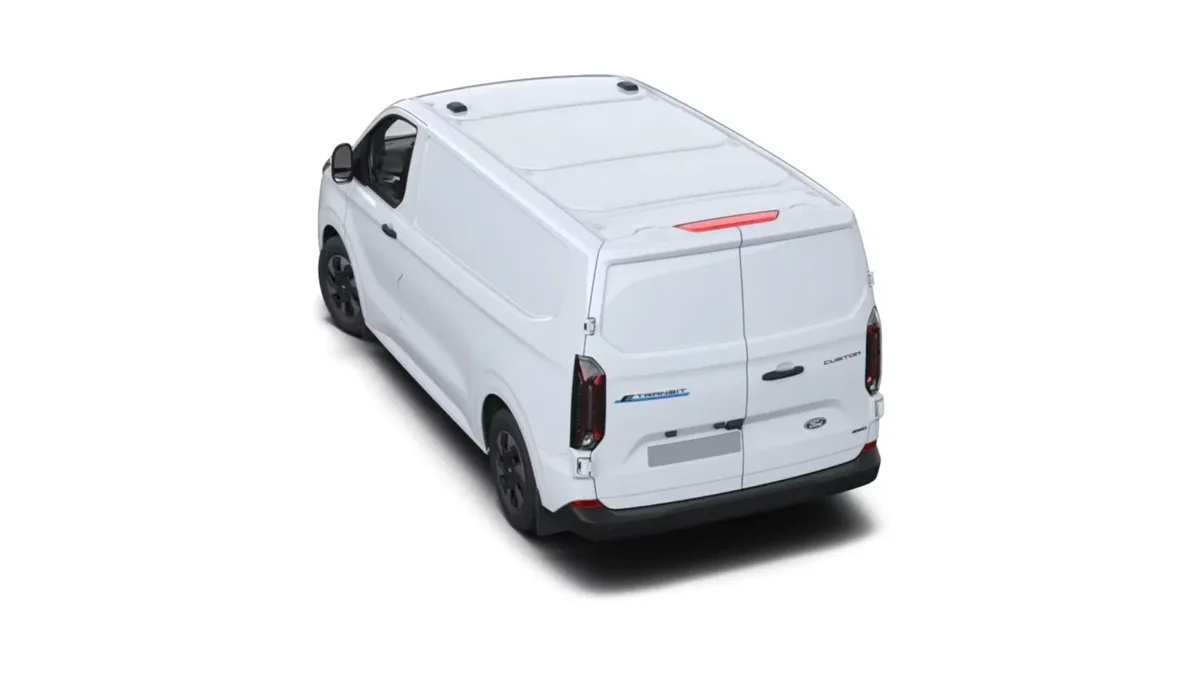 Ford TRANSIT CUSTOM Van BEV 83kWh 100kW 320 L1 Trend en renting — Trasera
