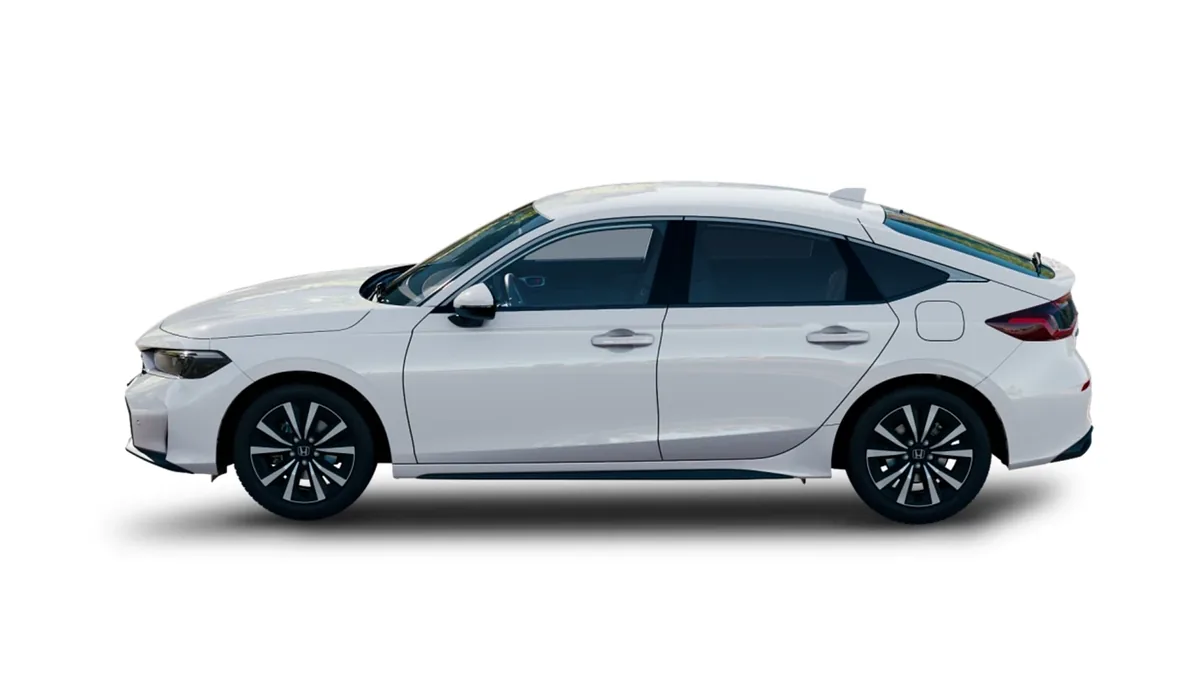 Honda Civic 2.0 i-MMD Elegance 184CV en renting — Trasera