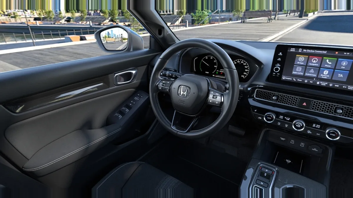 Honda Civic 2.0 i-MMD Elegance 184CV en renting — vista 6