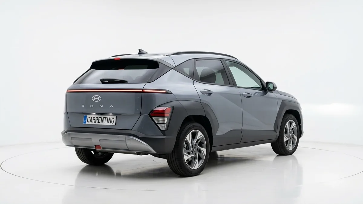 Hyundai Kona HEV 1.6GDI 138CV DT Maxx GA en renting — Trasera
