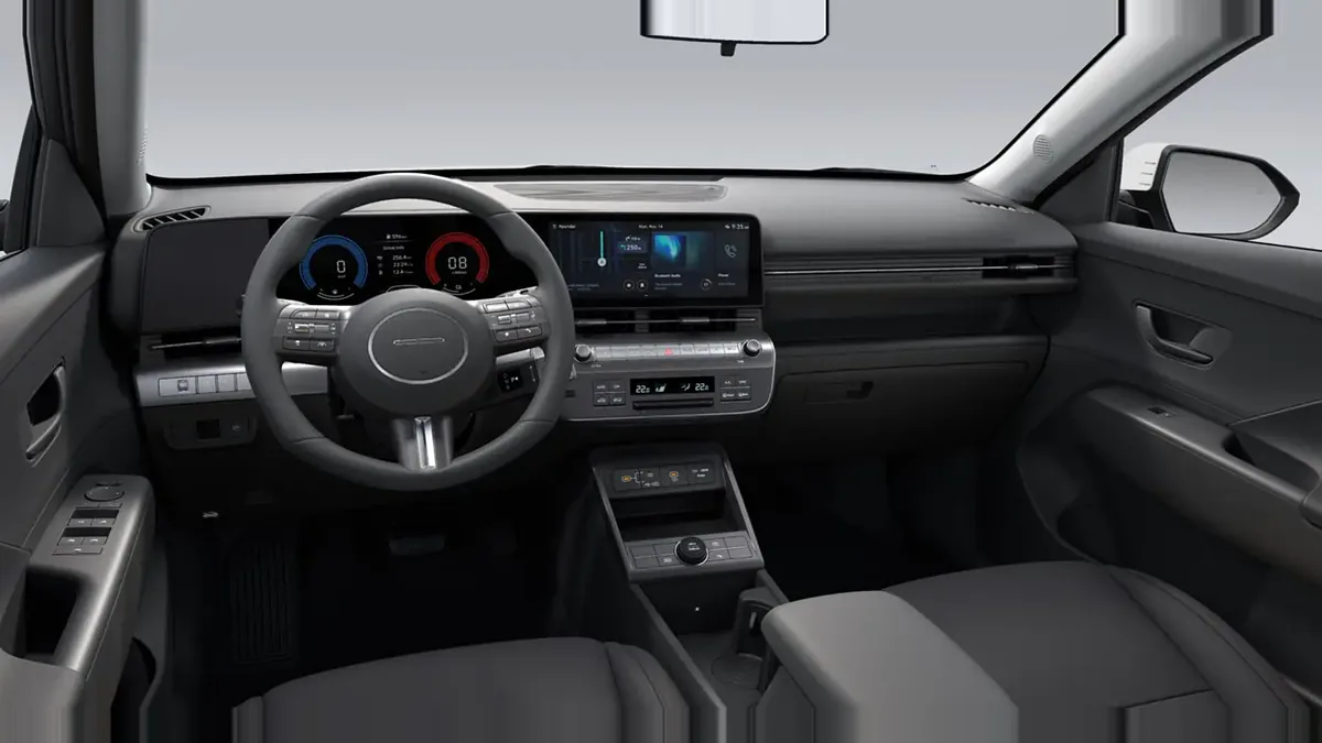 Hyundai Kona HEV 1.6GDI 138CV DT Maxx GA en renting — Delantera