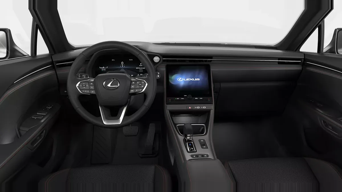 Lexus LBX Elegant Black 136CV Aut. en renting — Interior