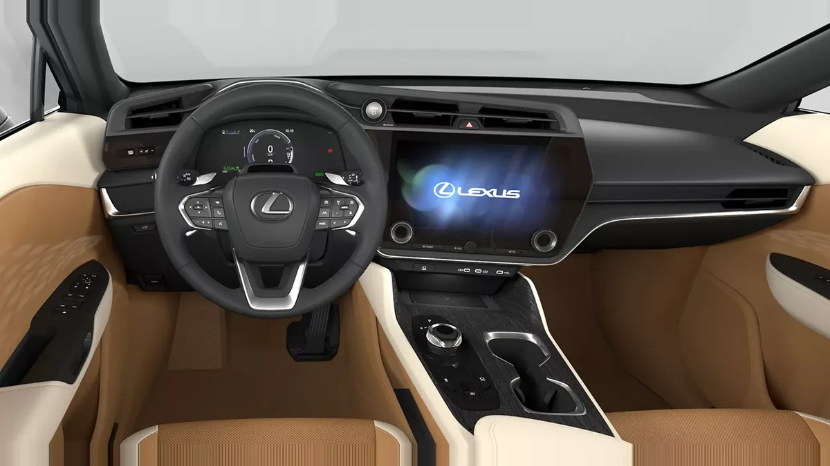 Lexus RZ 350e e-Premium Efficiency FWD 224CV en renting — Interior