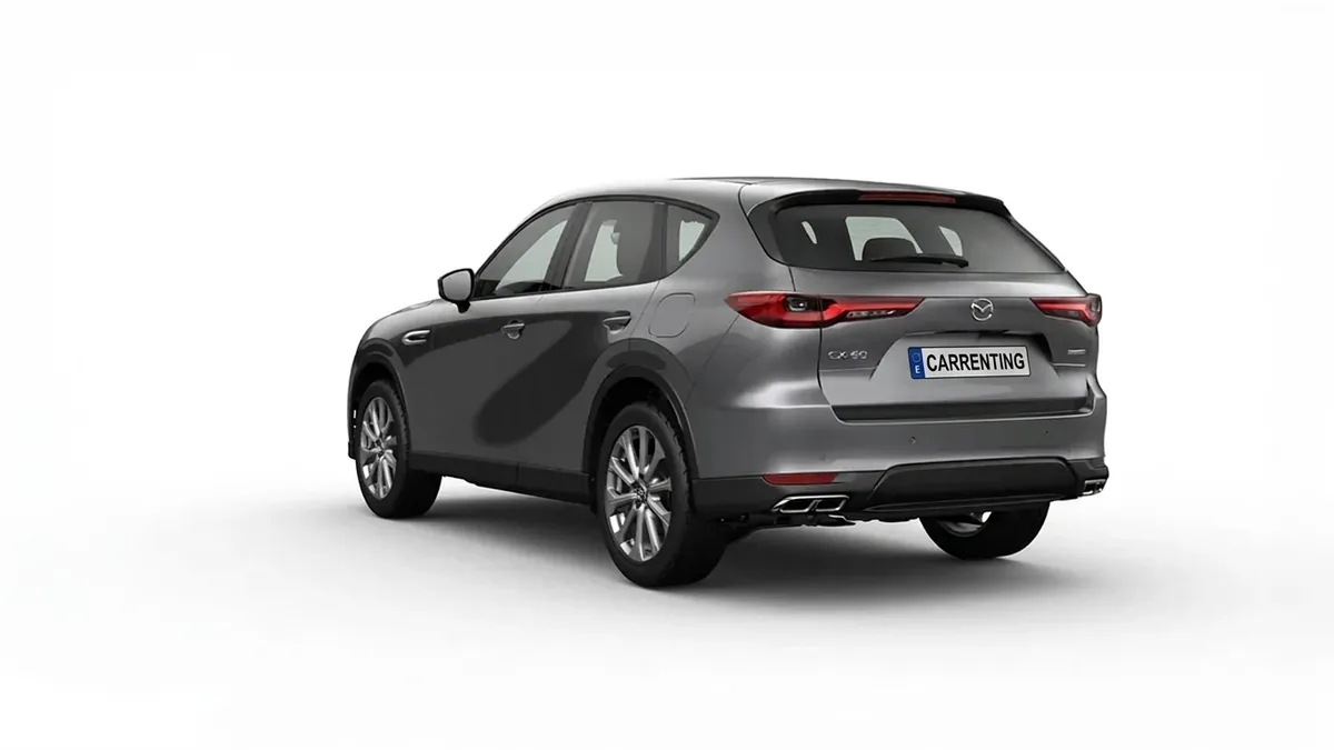 Mazda CX-60 e-Skyactiv D MHEV 8AT RWD Exclusive-Line en renting — Trasera