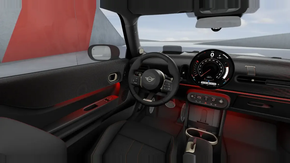 MINI John Cooper Works en renting — Delantera