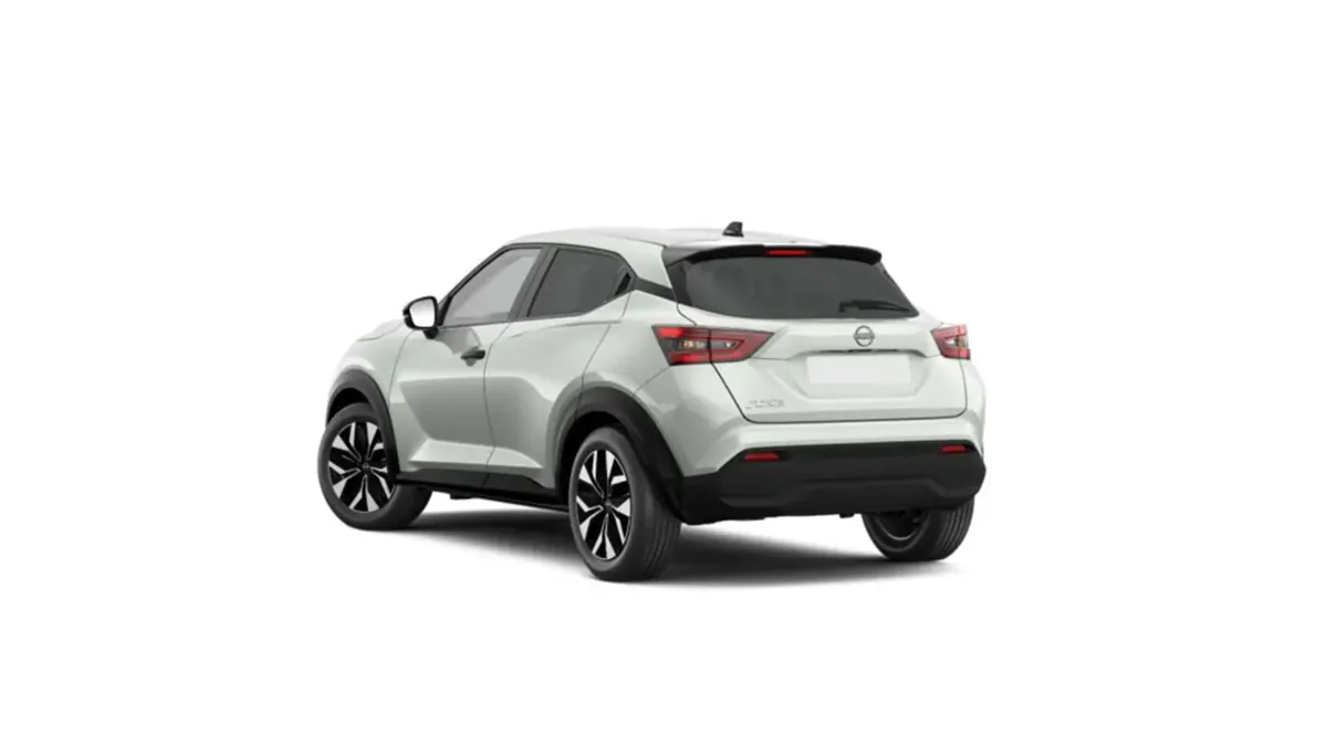 Nissan Juke 1.0 DIG-T 114CV Acenta II en renting — Trasera