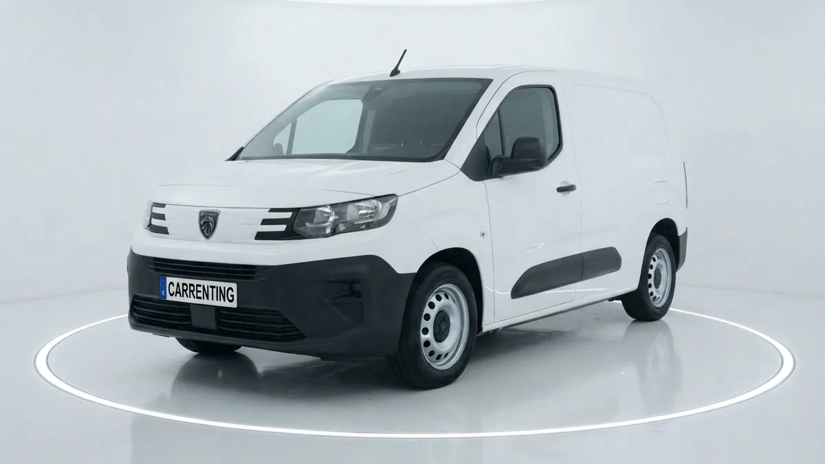 Peugeot Partner Furgón M Diésel 100CV Man en renting