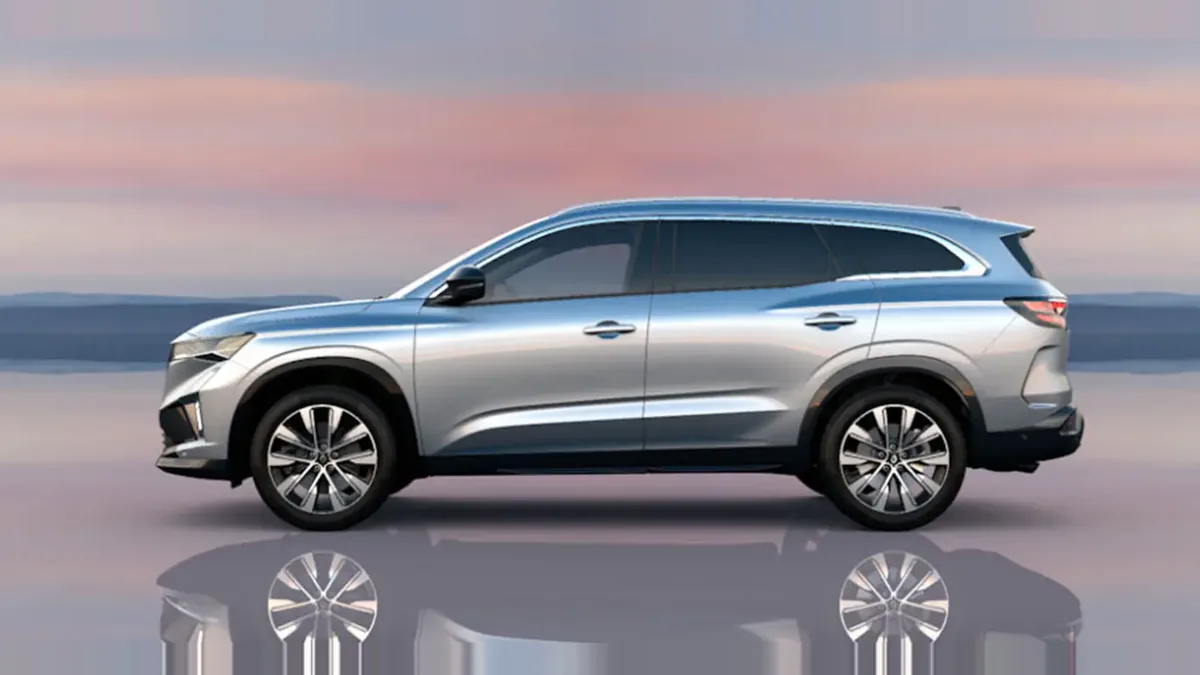 Renault ESPACE TECHNO E-TECH FULL HYBRID 200CV en renting — Lateral