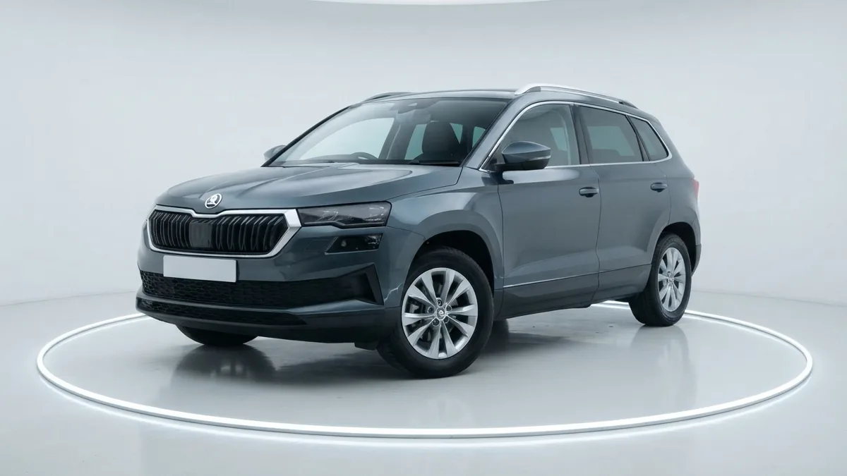 Škoda Karoq Selection 2.0 TDI 150cv 4x4 DSG en renting — Trasera