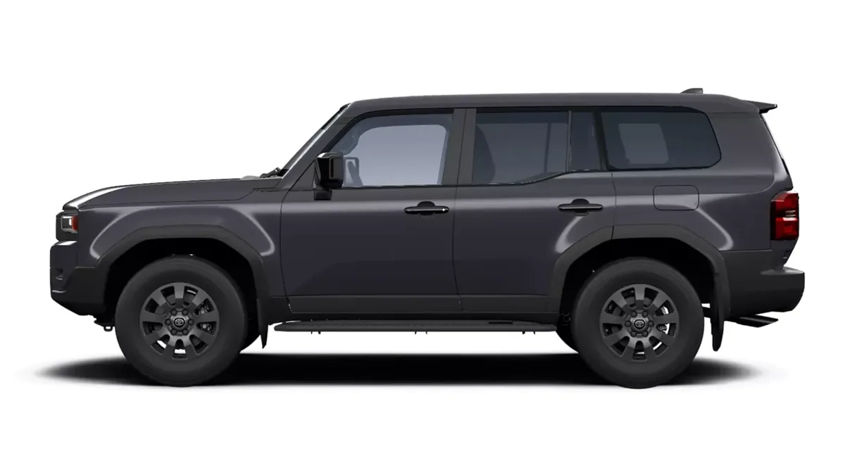 Toyota Land Cruiser 250 Hybrid 48V VX en renting — Trasera